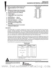 SN75ALS197NS datasheet pdf Texas Instruments