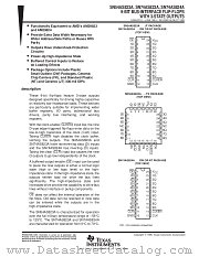 SNJ54AS823AW datasheet pdf Texas Instruments