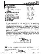 THS1031EVM datasheet pdf Texas Instruments