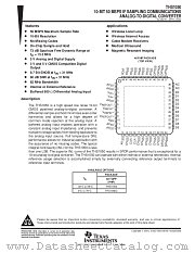 THS1050EVM datasheet pdf Texas Instruments