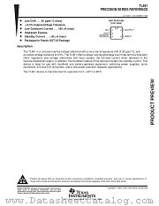TL461-33DBVR datasheet pdf Texas Instruments