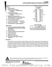 TLC5540EVM datasheet pdf Texas Instruments