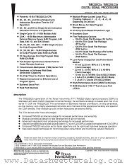 TMS320C51PZA40 datasheet pdf Texas Instruments