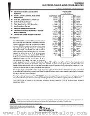 TPA032D04EVM datasheet pdf Texas Instruments