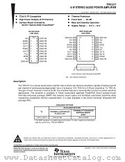 TPA1517NEEVM datasheet pdf Texas Instruments