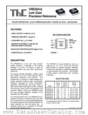 VRE304-6CD datasheet pdf THALER CORPORATION