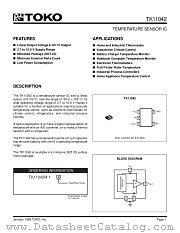 TK11042M-1TL datasheet pdf TOKO
