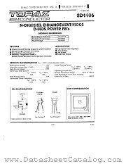 SD1106CHP datasheet pdf Topaz Semiconductor
