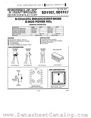 SD1117HD datasheet pdf Topaz Semiconductor