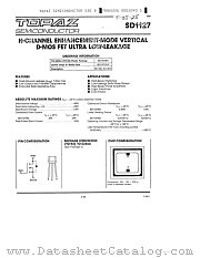 SD1127CHP datasheet pdf Topaz Semiconductor