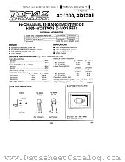SD1201BD datasheet pdf Topaz Semiconductor