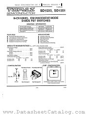 SD1501CY datasheet pdf Topaz Semiconductor