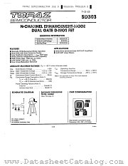 SD303CHP datasheet pdf Topaz Semiconductor