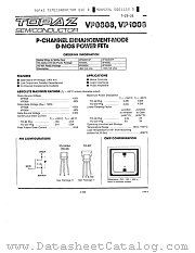 VP0808L datasheet pdf Topaz Semiconductor