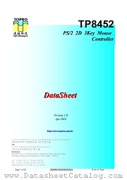TP8452AP datasheet pdf Topro Technology Inc