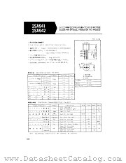 2SA942 datasheet pdf TOSHIBA