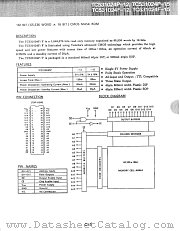 TC531024P-12 datasheet pdf TOSHIBA