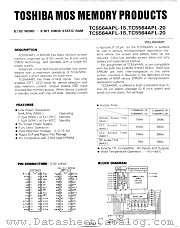 TC5564APL-15 datasheet pdf TOSHIBA