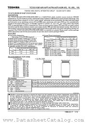 TC55V1001AFTI-85L datasheet pdf TOSHIBA