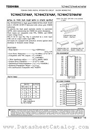 TC74HCT374AFN datasheet pdf TOSHIBA