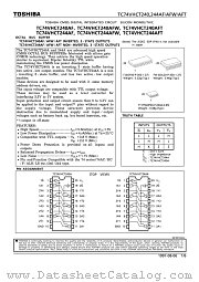 TC74VHCT241AF datasheet pdf TOSHIBA