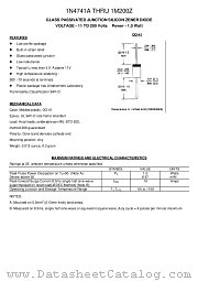1M130Z datasheet pdf TRANSYS Electronics Limited
