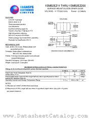 1SMB2EZ110 datasheet pdf TRANSYS Electronics Limited