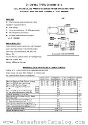 DI102 datasheet pdf TRANSYS Electronics Limited