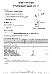 TE1510 datasheet pdf TRANSYS Electronics Limited