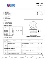 TR1104SG30 datasheet pdf TRANSYS Electronics Limited