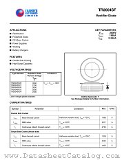 TR2004SF25 datasheet pdf TRANSYS Electronics Limited