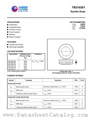 TR2103SY21 datasheet pdf TRANSYS Electronics Limited