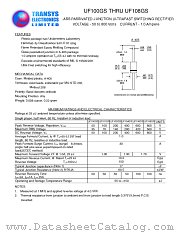 UF102GS datasheet pdf TRANSYS Electronics Limited