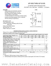 UF102S datasheet pdf TRANSYS Electronics Limited