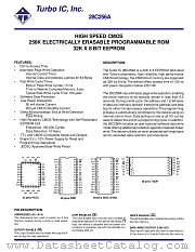 28C256AJI-4 datasheet pdf Turbo IC