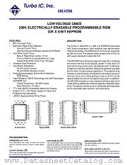 28LV256TM-6 datasheet pdf Turbo IC