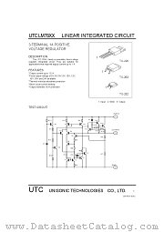 LM7805 datasheet pdf Unisonic Technologies