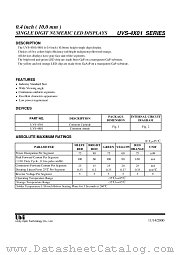 UVS-4310HR datasheet pdf Unity Opto Technology