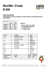 D400_12 datasheet pdf USHA India LTD