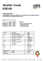 DS2106_40 datasheet pdf USHA India LTD