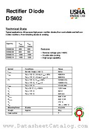 DS402_14 datasheet pdf USHA India LTD