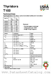 T100_06 datasheet pdf USHA India LTD