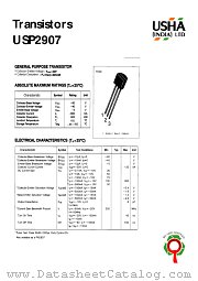 USP2907 datasheet pdf USHA India LTD