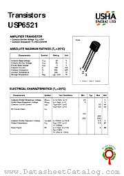 USP6521 datasheet pdf USHA India LTD