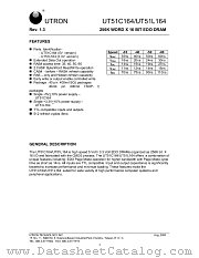 UT51L164MC-60 datasheet pdf UTRON Technology