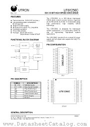 UT61256CLS-8 datasheet pdf UTRON Technology