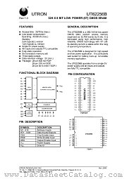 UT62256BLS-35L datasheet pdf UTRON Technology