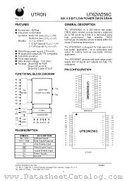 UT62W256CSC-35LL datasheet pdf UTRON Technology