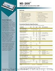MI-251IY datasheet pdf Vicor Corporation