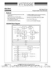 VSC6048QV datasheet pdf Vitesse Semiconductor Corporation